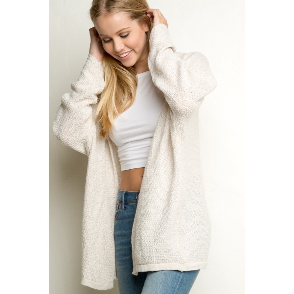 Brandy Melville Caroline Cream Cardigan